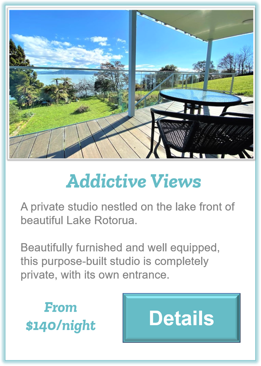 Addictive Views Rotorua Accommodation