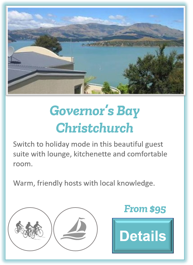 Governor's Bay Christchurch accommodation