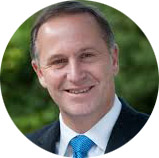 John Key supports Look After Me online market place and Julia Charity Rotorua Entrepreneur