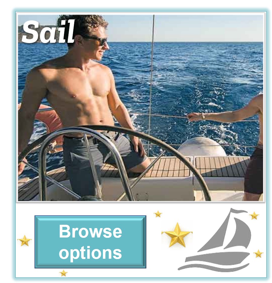 Choose sailing holidays with Look After Me accommodation